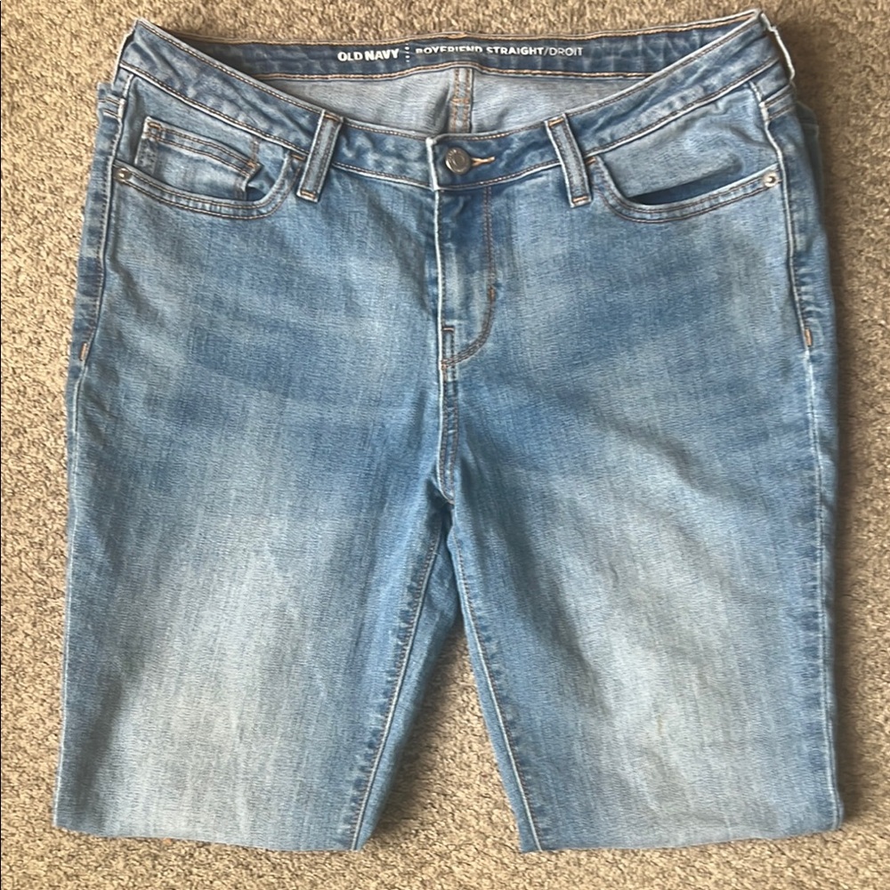 Old Navy Women's Straight Leg Boyfriend Jeans